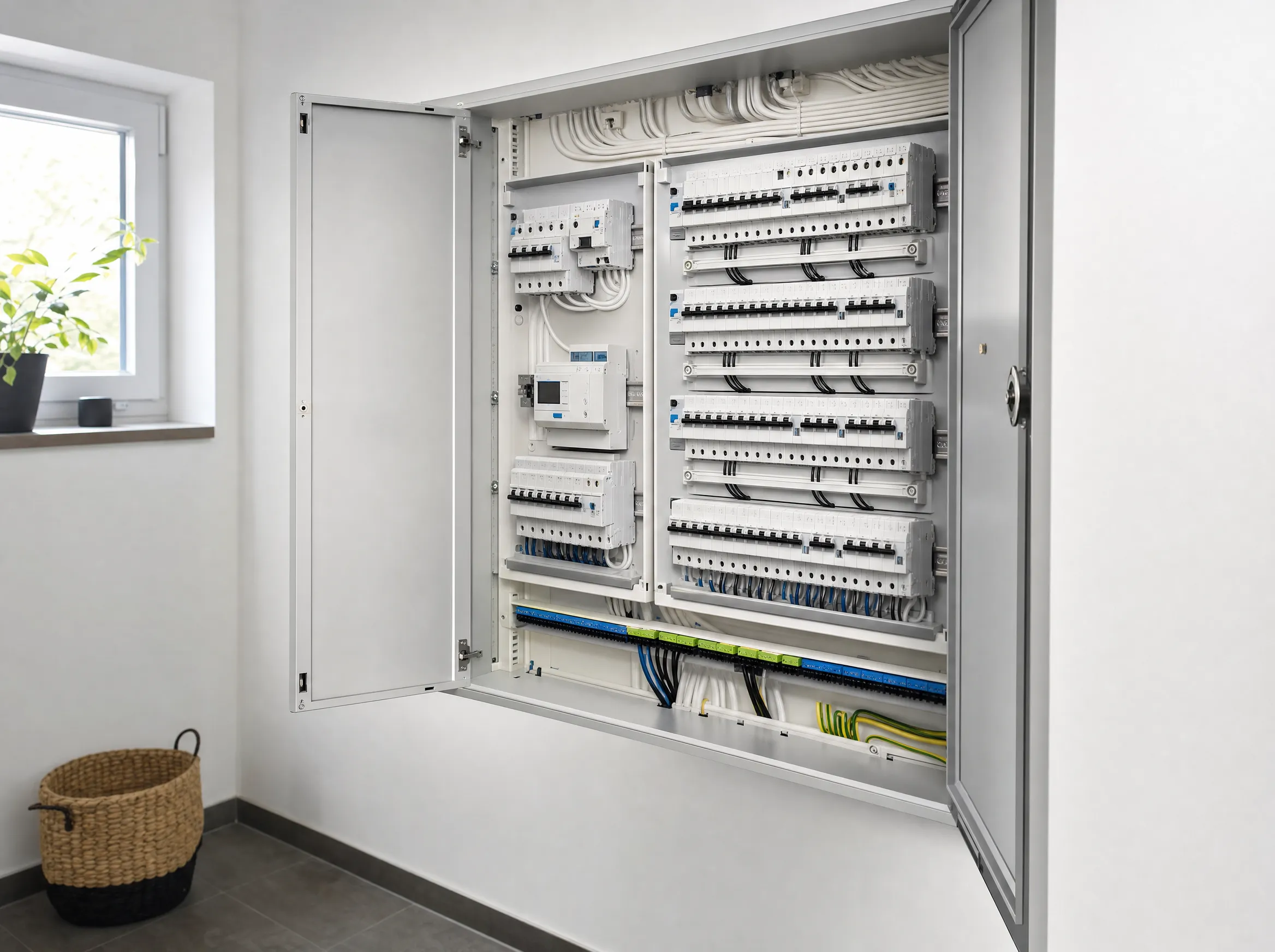 Modernisierter Zählerschrank